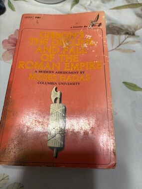 Gibbon's The Decline and Fall of the Roman Empire - Orange Paperback